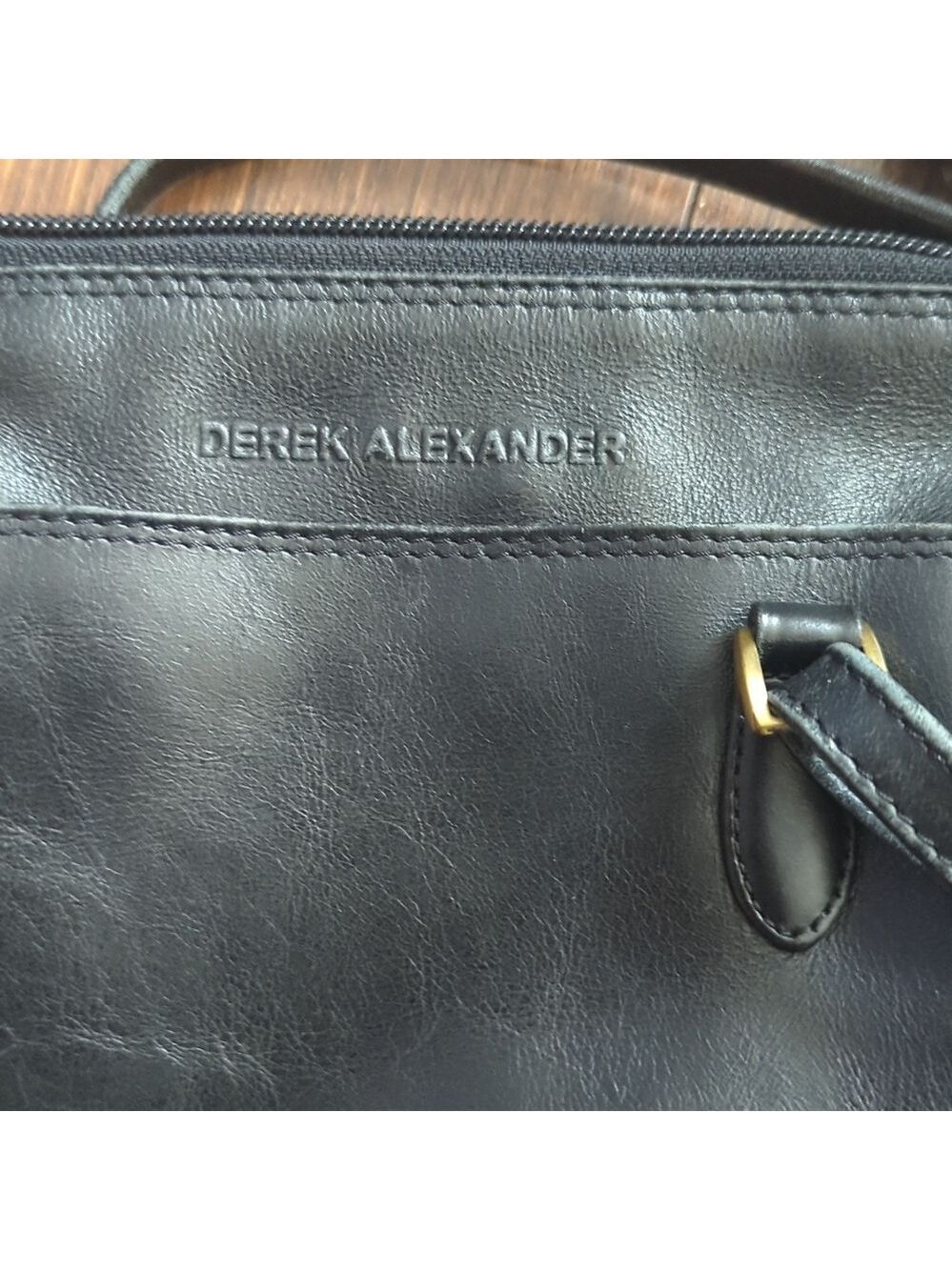 Derek Alexander CENTRAL PARK Small Two Sided Zipped Cross-body Bag - Picture 3 of 11